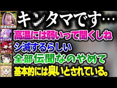 ワードウルフで何故かお父さんのキ●タマの話になってしまうニコたんwww【ホロライブ切り抜き/虎金妃笑虎/大空スバル/大神ミオ/猫又おかゆ/宝鐘マリン/桃鈴ねね/FLOW GLOW/DEV_IS】