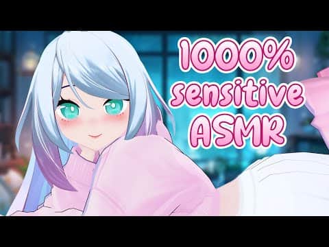 ASMR Sensitive Whispers & Intense Tapping ❤️ 1000% Mic Sensitivity
