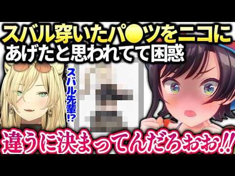 スバルニコたんはホロに受かるべくして受かった面白い女だと思う話【大空スバル/虎金妃笑虎/ホロライブ切り抜き】