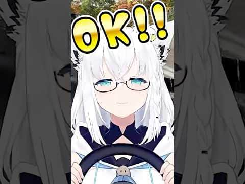 安全運転？【ホロライブ切り抜き/Hololive】#shorts