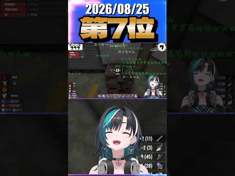 8/25 草コメント数ランキング第7位 #輪堂千速 3時間44分ごろ