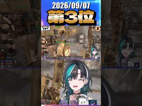 9/7 草コメント数ランキング第3位 #輪堂千速 0時間10分ごろ