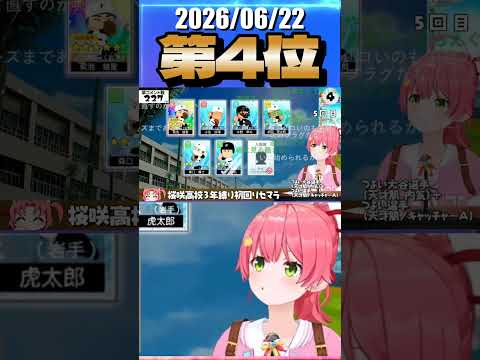 6/22 草コメント数ランキング第4位 #さくらみこ 1時間13分ごろ