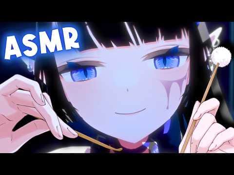 【ASMR】ear cleaning on a rainy day...🌧️