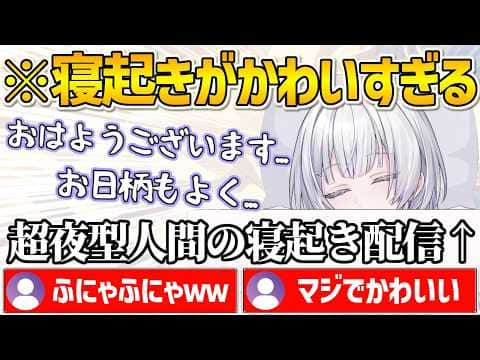 【UNIT_B】普段夜型過ぎて昼の寝起きが可愛すぎるライラさん【ホロライブ/清澄ライラ/Vtuber/切り抜き】