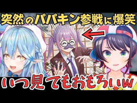 可愛すぎるフルアートやパパキンが出てきて盛り上がるスバルとラミィのホロカウエハース開封対決が面白すぎたw【ホロライブ 切り抜き／大空スバル／雪花ラミィ】