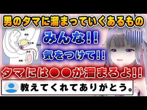 男の身体についてプライベートで勉強し、女で良かったと言い放つビジュー【ホロライブEN/ビジュー】