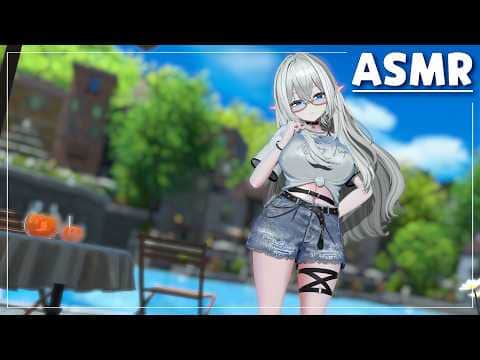 【ASMR/KU100】夏だった