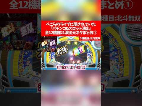 兎田ぺこら7周年記念LIVEに隠されていた『パチンコ&スロット演出』全12機種21演出元ネタまとめ①【ホロライブ切り抜き/兎田ぺこら】