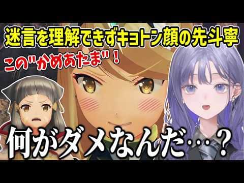 【ゼノブレイド2】「かめあたま」の意味が分からず困惑する先斗寧 ※ネタバレ注意【にじさんじ切り抜き】