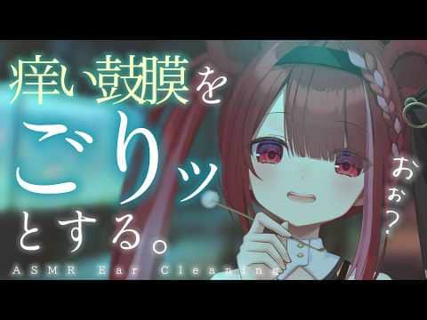 【ASMR/3Dio】耳奥の痒みがとれるゴリゴリ耳かき。眠れる耳掃除。至極の耳掃除。睡眠┆囁き┆Earcleaning┆Whispering┆Vtuber【星めぐり学園/切熊ゆに】