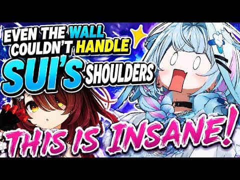 Su's Neck CRACK Was LOUD!【Hololive Clips】