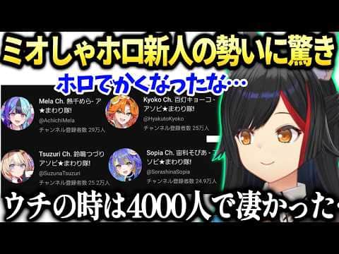 ミオしゃアソビまわり隊のデビューに思うこと【大神ミオ/ホロライブ切り抜き】