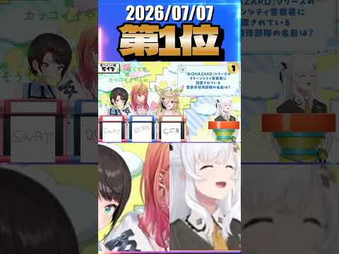 7/7 草コメント数ランキング第1位 #大空スバル 0時間29分ごろ