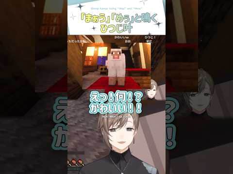 「まぁう」「めぅ」と鳴くひつじ叶【切り抜き/叶/わきを/稲荷いろは/ストリヌ/ eng sub 】  #にじさんじ #にじさんじ切り抜き #叶 #shorts