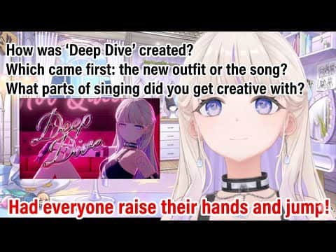 Deep Dive Creation Story from Banchou    【Hololive Clip / 轟はじめ】