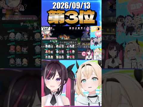 9/13 草コメント数ランキング第3位 #AZKi 0時間6分ごろ