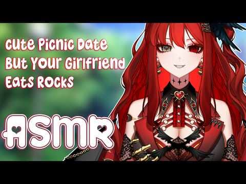 Picnic Date But Your Girlfriend Eats Rocks?! | Binaural ASMR