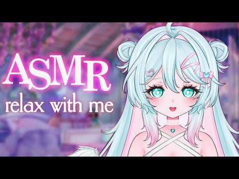 ASMR Relax with me after a long day ❤️ close whispers & tingly triggers