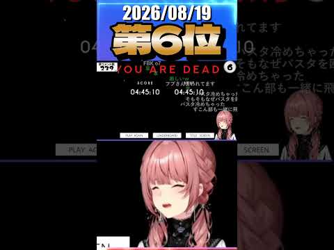 8/19 草コメント数ランキング第6位 #鷹嶺ルイ 0時間41分ごろ