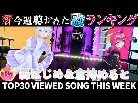 【act】ホロライブ歌ってみた週間ランキング viewed cover song week 2026/5/8～5/15【1年期間/1year 】【hololive】