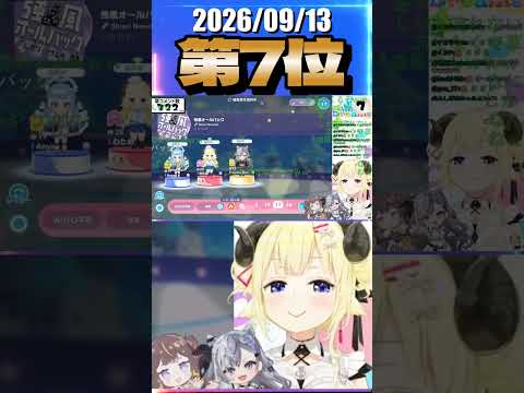 9/13 草コメント数ランキング第7位 #角巻わため 0時間13分ごろ