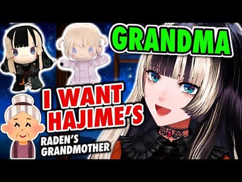 Raden's Grandma Is a Huge Hajime Fan【Hololive Clips】