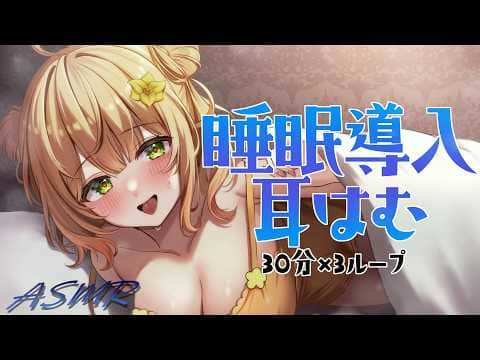【睡眠導入/黒耳3Dio】耳はむASMR｜No Talking