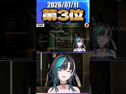 7/11 草コメント数ランキング第3位 #輪堂千速 4時間55分ごろ