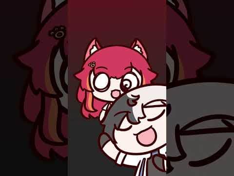 放心してるねこたつを煽りに来るかみーと【猫汰つな/Kamito】