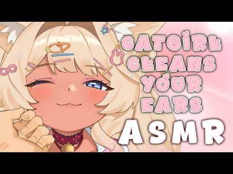Cute Catgirl Helps You Sleep ASMR