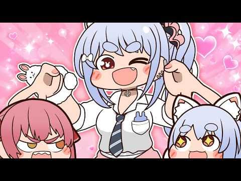 【手描き】ぺこら、マリンの“すけべ"な影響だけは拒否する【宝鐘マリン/兎田ぺこら/ホロライブ】