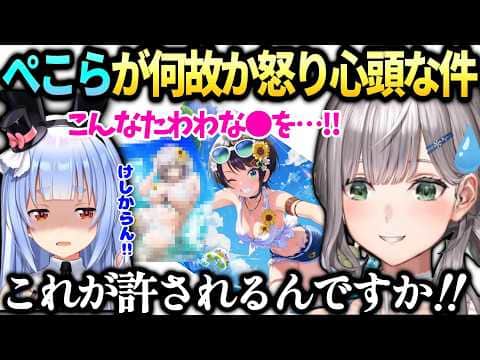 ノエルホロドリの件でぺこらが怒ってた件とスバルを完凸しておかしくなる団長【白銀ノエル/兎田ぺこら/ホロライブ切り抜き】