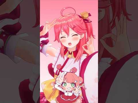 【MMD】サキミダレアッパレード♪【ホロライブ/さくらみこ】#shorts
