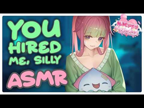 Hiring An ASMRtist For Your Birthday! ~ ASMR/KU100 Roleplay