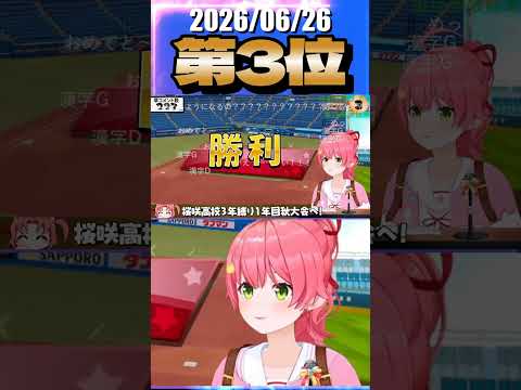 6/26 草コメント数ランキング第3位 #さくらみこ 2時間8分ごろ