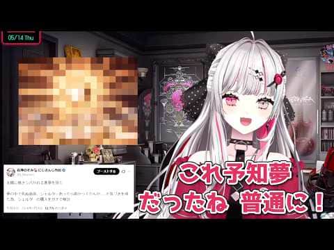 【予知夢】ジョ○ョのサ○戦を見る数日前に太陽に関する悪夢を見ていたことを話す石神のぞみ【にじさんじ切り抜き】
