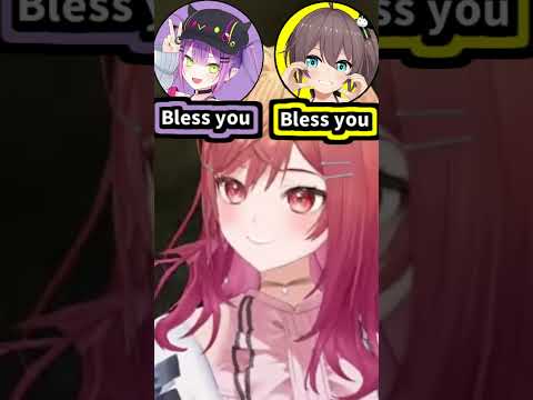 コラボでの莉々華のくしゃみ助かる!2回!!【2026/09/17 #shorts  #ホロライブ #一条莉々華】