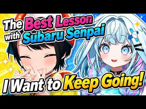 Suu-chan Going Wild During a Collab with Subaru-senpai [Hololive Clip]