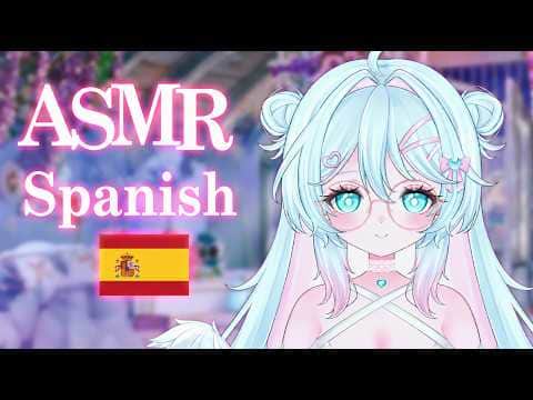 ASMR Teaching you Spanish 🇪🇸 close whispered lesson