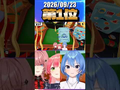 9/23 草コメント数ランキング第1位 #さくらみこ 0時間16分ごろ
