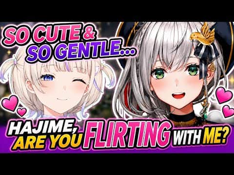 Hajime Can't Stop Flirting with Noel-Senpai【Hololive Clips / Shirogane Noel / Todoroki Hajime】