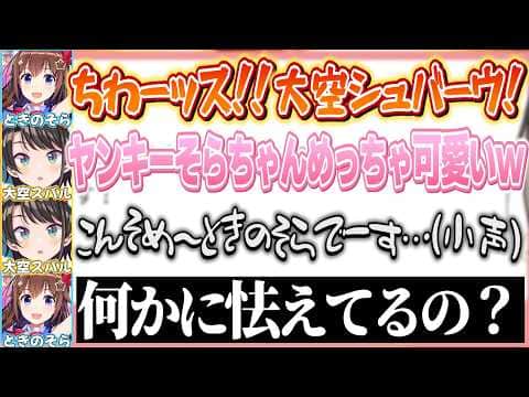 お互いのモノマネをした結果そらちゃんからマジ心配されるスバル【大空スバル/ときのそら/ホロライブ切り抜き】