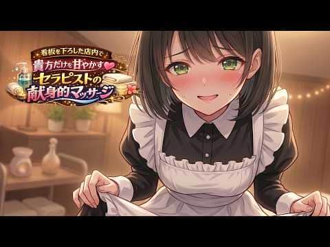 【KU100高音圧・耳マッサージ】看板を下ろした店内で、貴方だけを甘やかすセラピストの献身的マッサージ【ASMRシチュエーション生配信・立体音響・Japanese ASMR】