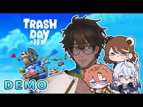 🔴Trash Day Demo แรคคูนกับวันขยะกับปาร์ตี้คุ้ยขยะ @Calista_ARP @its_hi_ARP @Listen_ARP