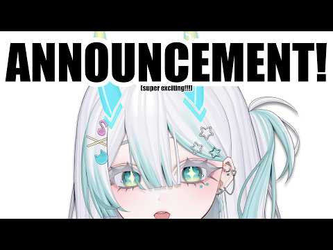 EXCITING ANNOUNCEMENT!