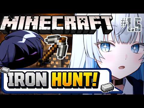 MINECRAFT | We are going to collect a lot of iron!!  -Japanese Vtuber-  With Seizon #6