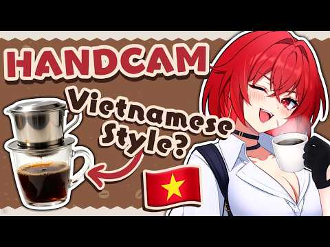 【HANDCAM】Italian VTuber Tries Making Vietnamese Style Coffee! | 🔴LIVE