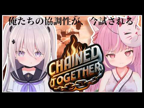 【Chained Together】初めての二人コラボで共同作業しちゃおうか…♡【#いねかりたんぼ】【#輝常うどん】【#初見さん大歓迎】【箱コラボ】
