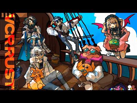 〖VCR RUST〗DAY12 海賊船だ!!出航だああ!!!🏴〖にじさんじ￤魔界ノりりむ〗
